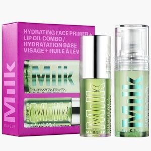 Milk Makeup Hydro Grip Primer and Kush Lip Oil - Green